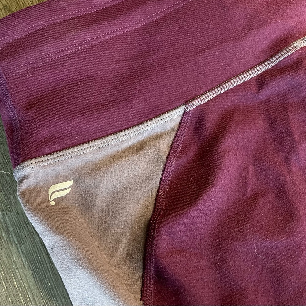 Fabletics Salar Statement Purple Colorblock Leggi… - image 6